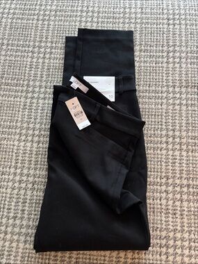 LOFT Black Slim Ankle Pants